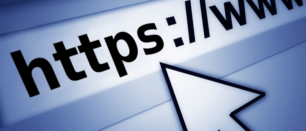 HTTPS URL in a browser address bar